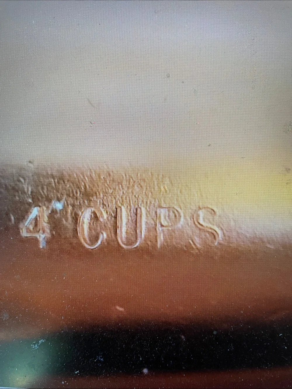 VTG Round Copper Food/Jello Mold Pan W/ Bubble Bottom 4 Cups